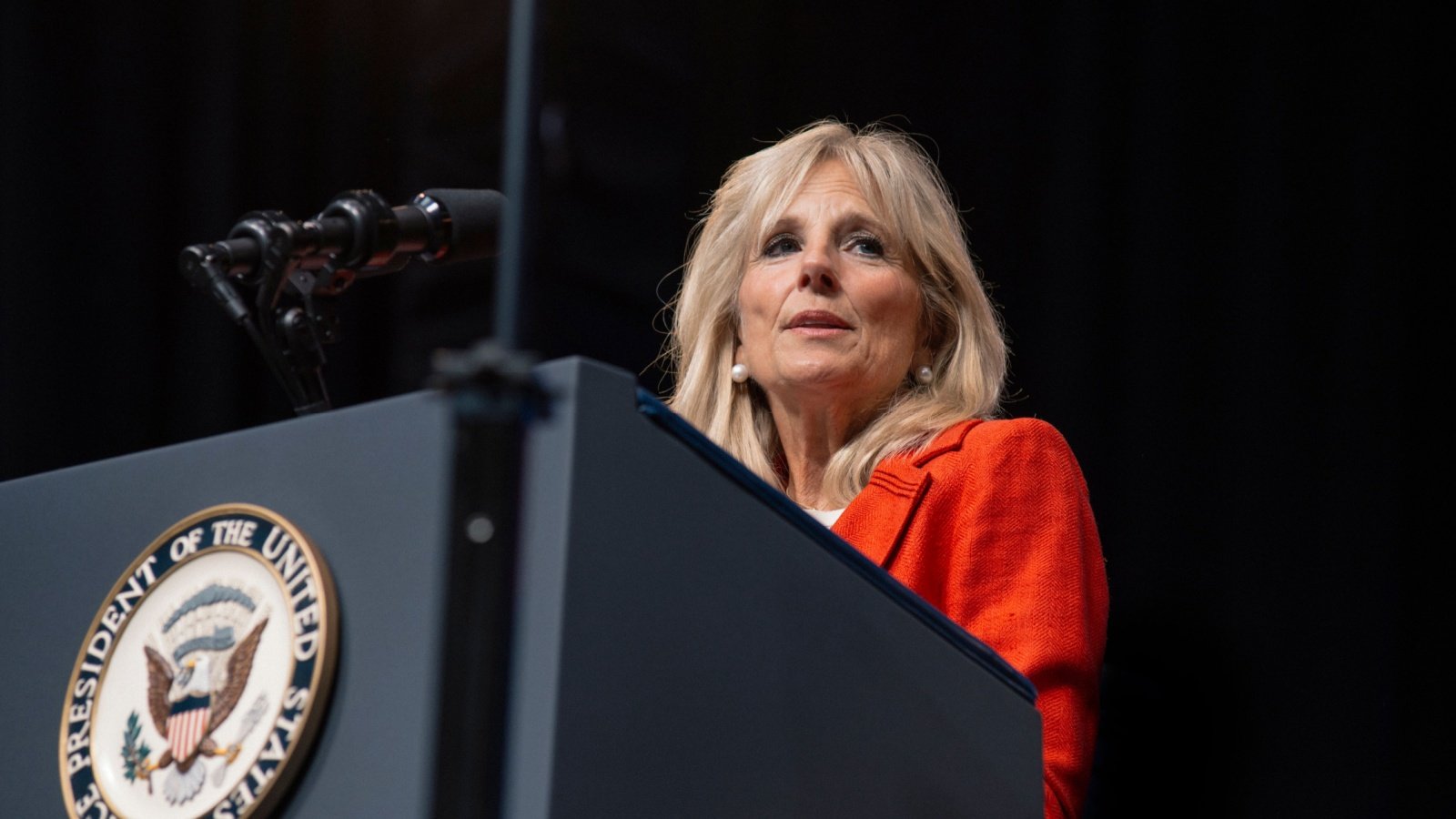 Jill Biden Spike Johnson Shutterstock