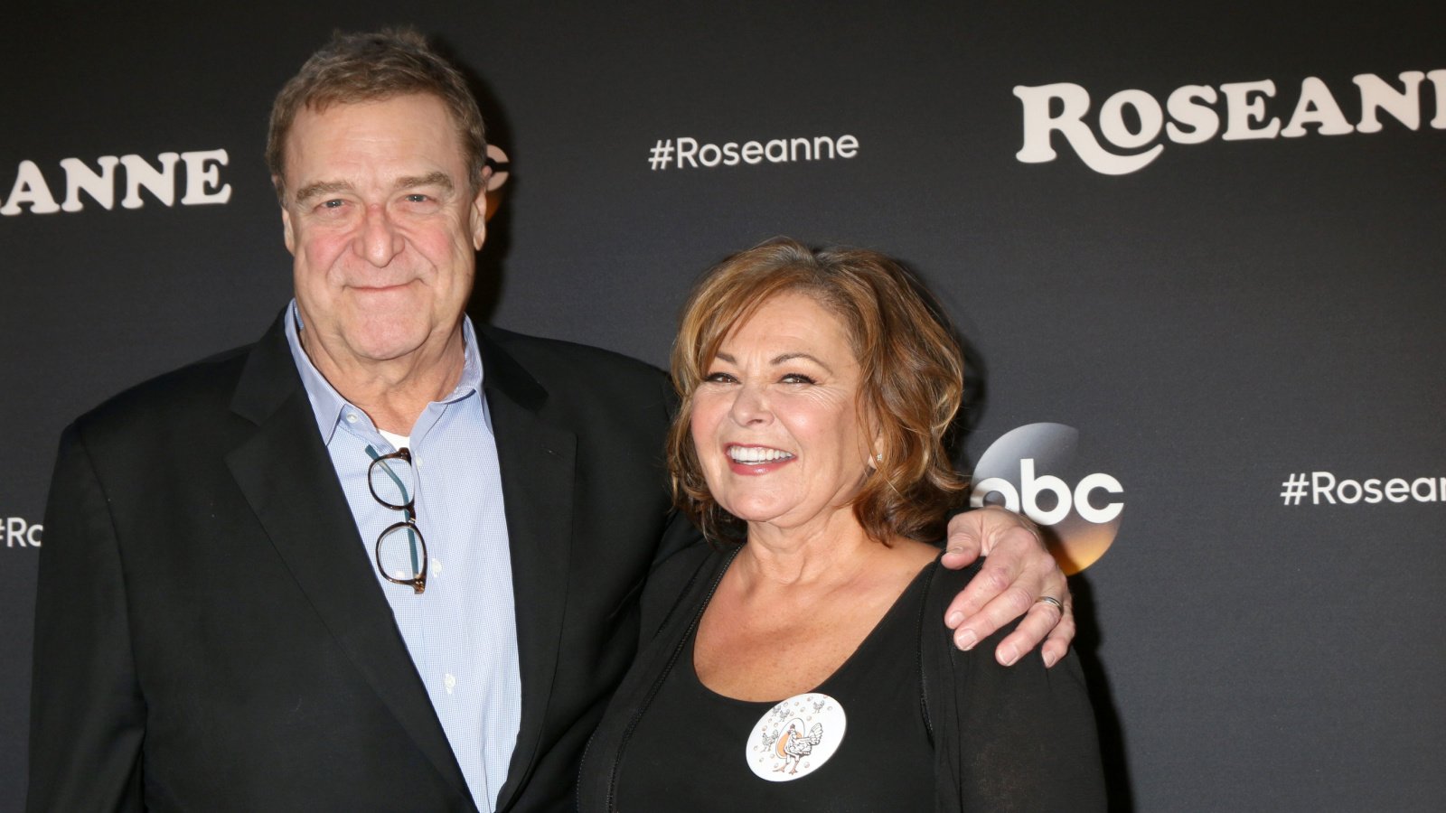 John Goodman, Roseanne Barr Kathy Hutchins Shutterstock