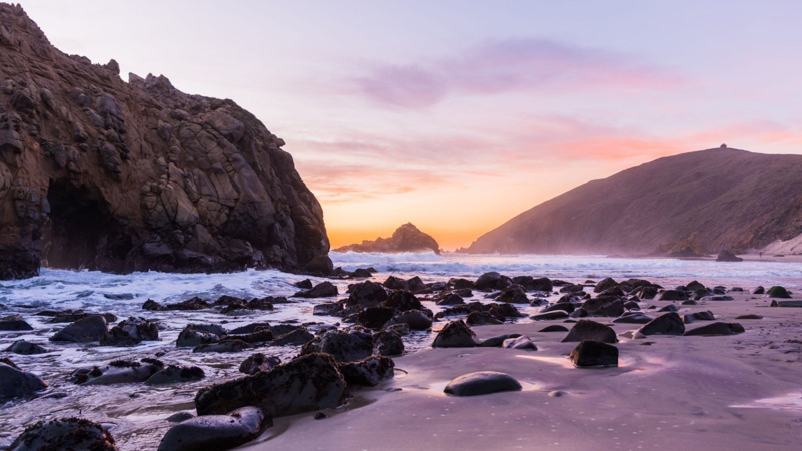 Julia Pfeiffer Beach at Julia Pfeiffer Burns State Park, California Maddy M Shutterstock