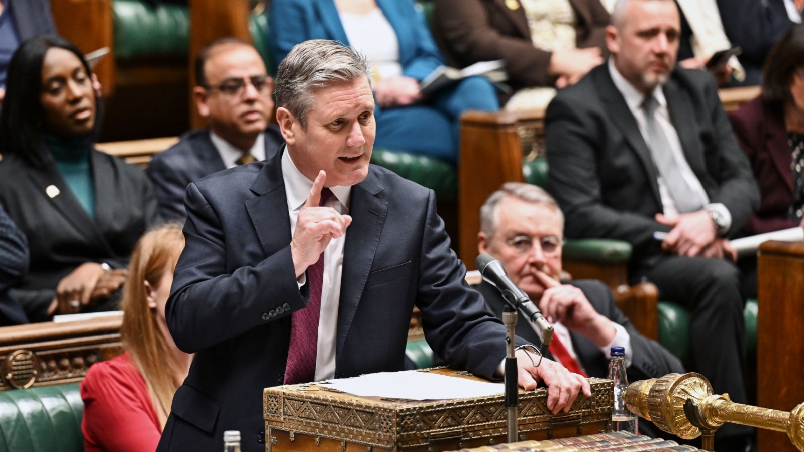 Keir Starmer in the House of Commons United Kingdom UK parliament Tennessee Witney Shutterstock