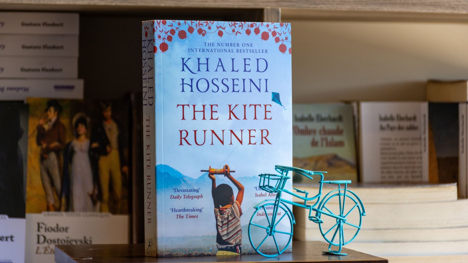 Khaled Hosseini The Kite Runner novel hamdi bendali shutterstock