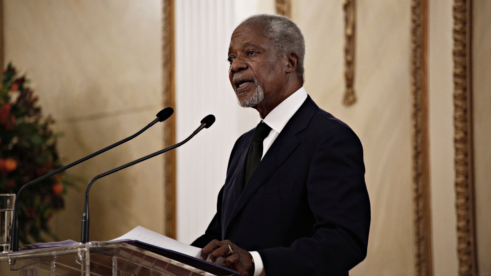 Kofi Annan, Former Secretary General of the United Nations Alexandros Michailidis Shutterstock