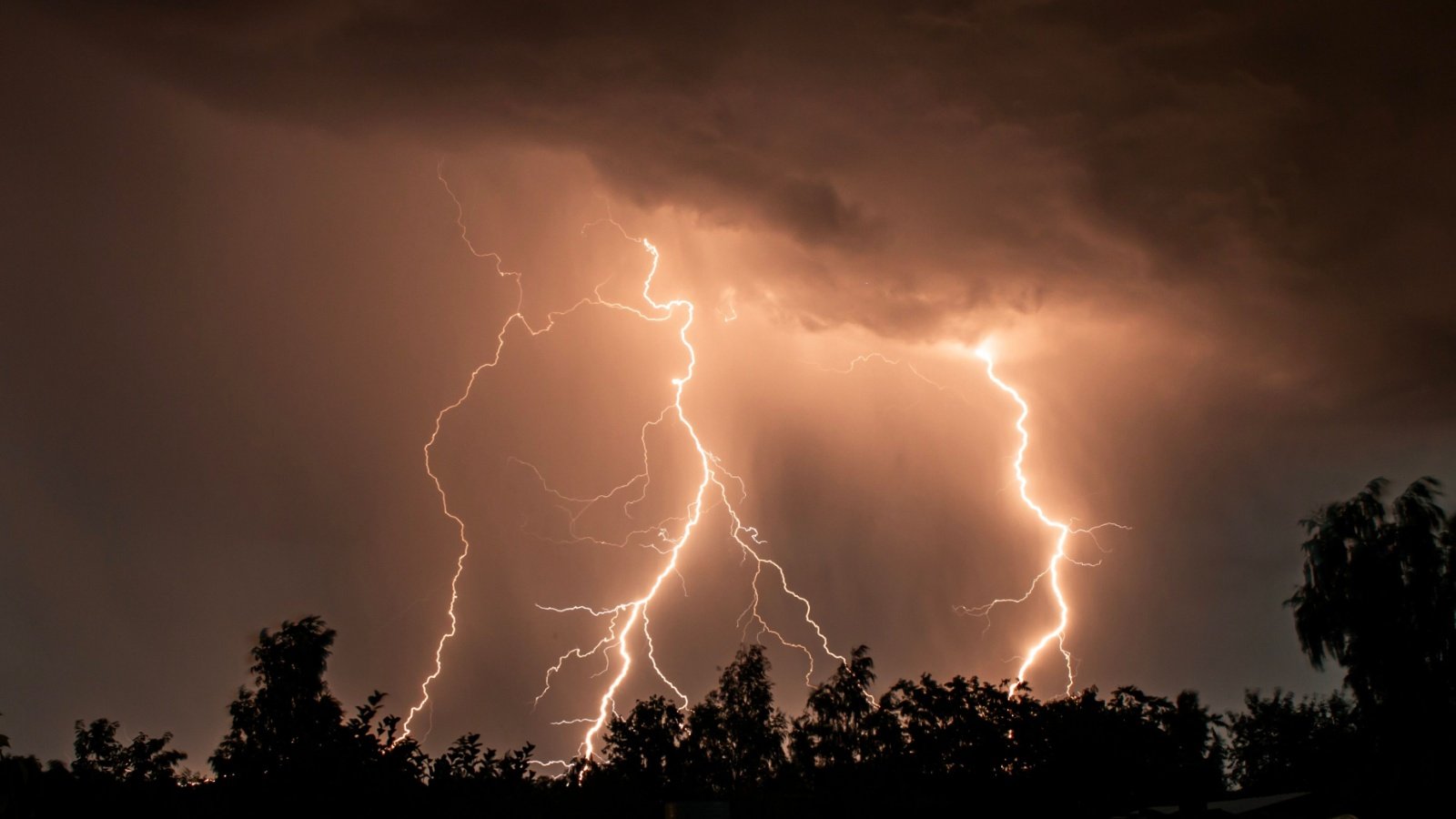 Lightning during a thunderstorm weather Denis Torkhov Shutterstock