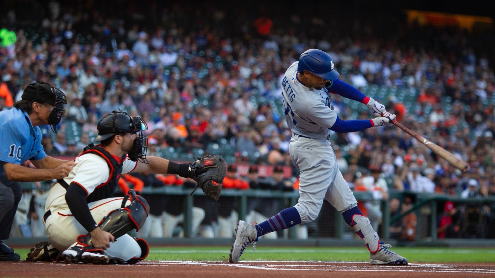 Los Angeles Dodgers outfielder Mookie Betts MLB Conor P. Fitzgerald Shutterstock