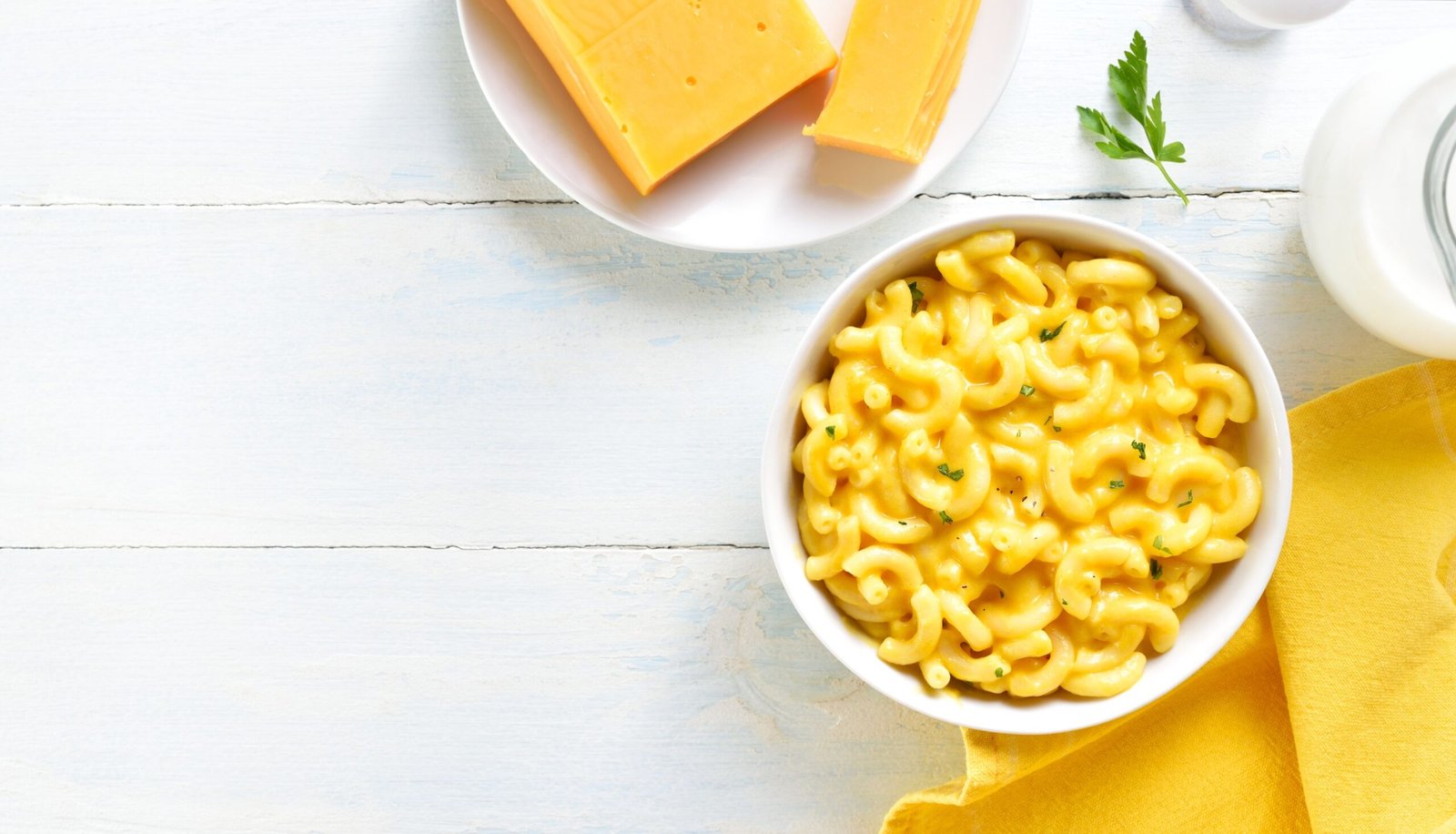 Macaroni and cheese food Tatiana Volgutova Shutterstock