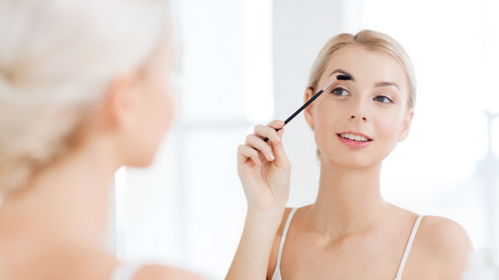 Makeup beauty eyebrow brush Ground Picture Shutterstock