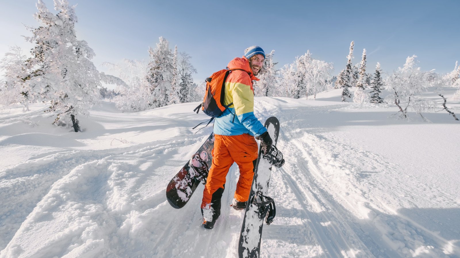 Male Snowboard Winter Ski Activity AnnaTamila Shutterstock