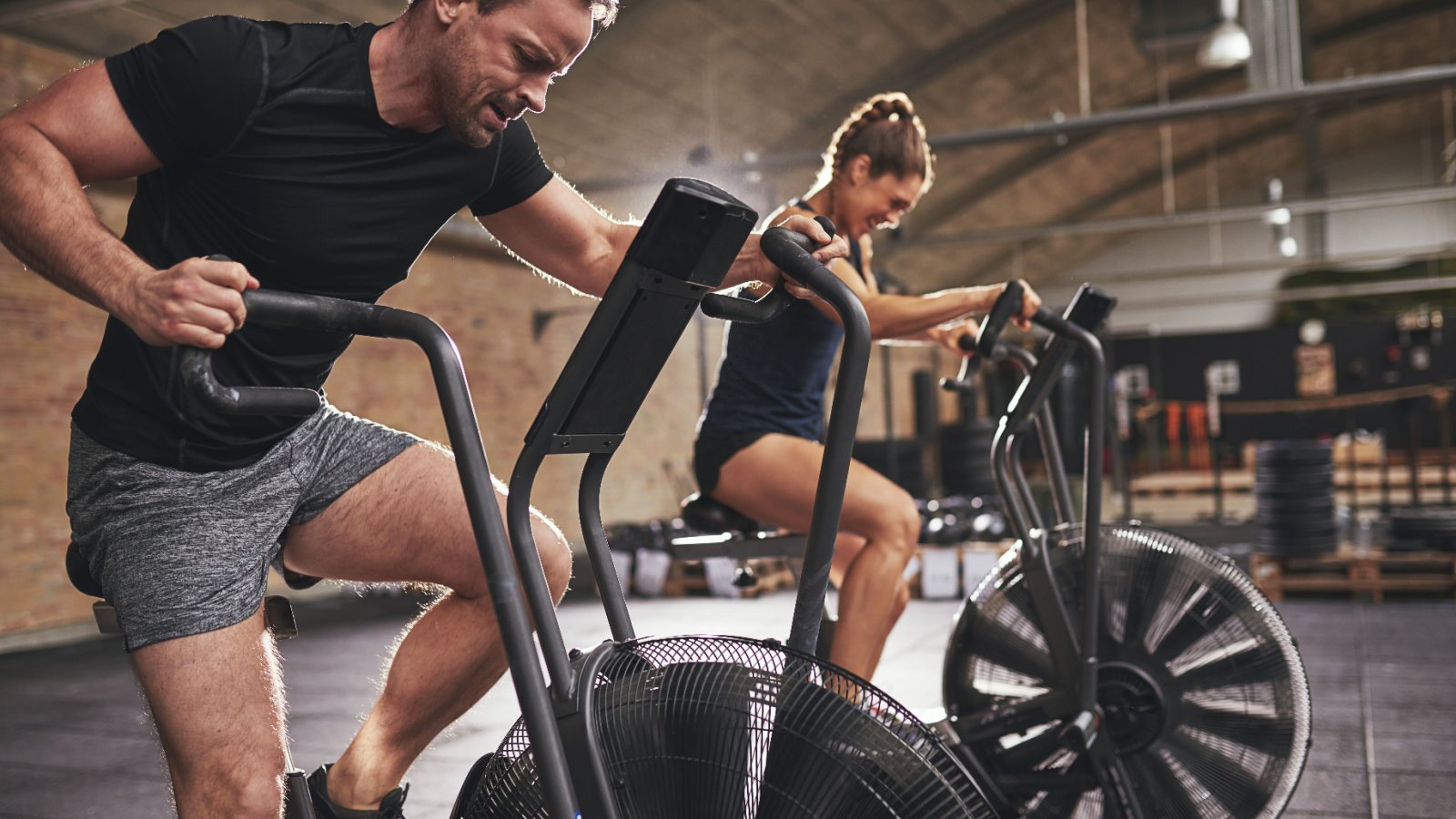 Male Workout Bike Fitness Gym Health Ground Picture Shutterstock