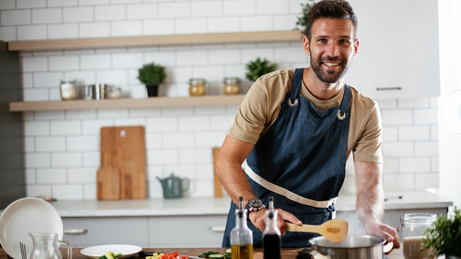 Male cooking chef jobs healthy Just Life Shutterfly