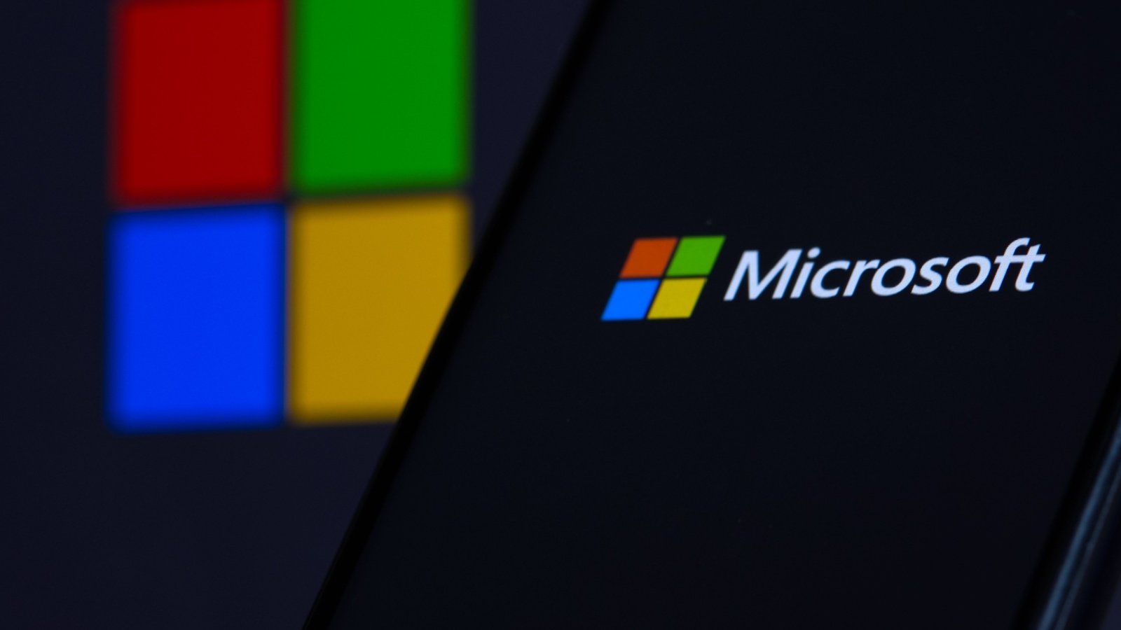 Microsoft logo Below the Sky Shutterstock Microsoft logo Below the Sky Shutterstock
