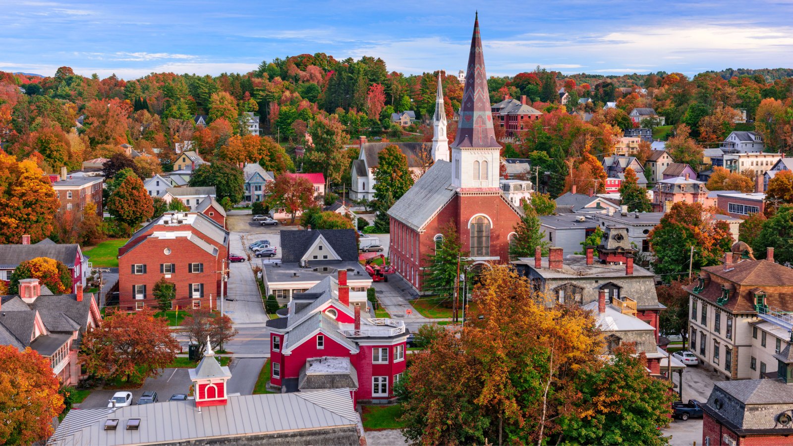 Montpelier Vermont town skyline Sean Pavone shutterstock