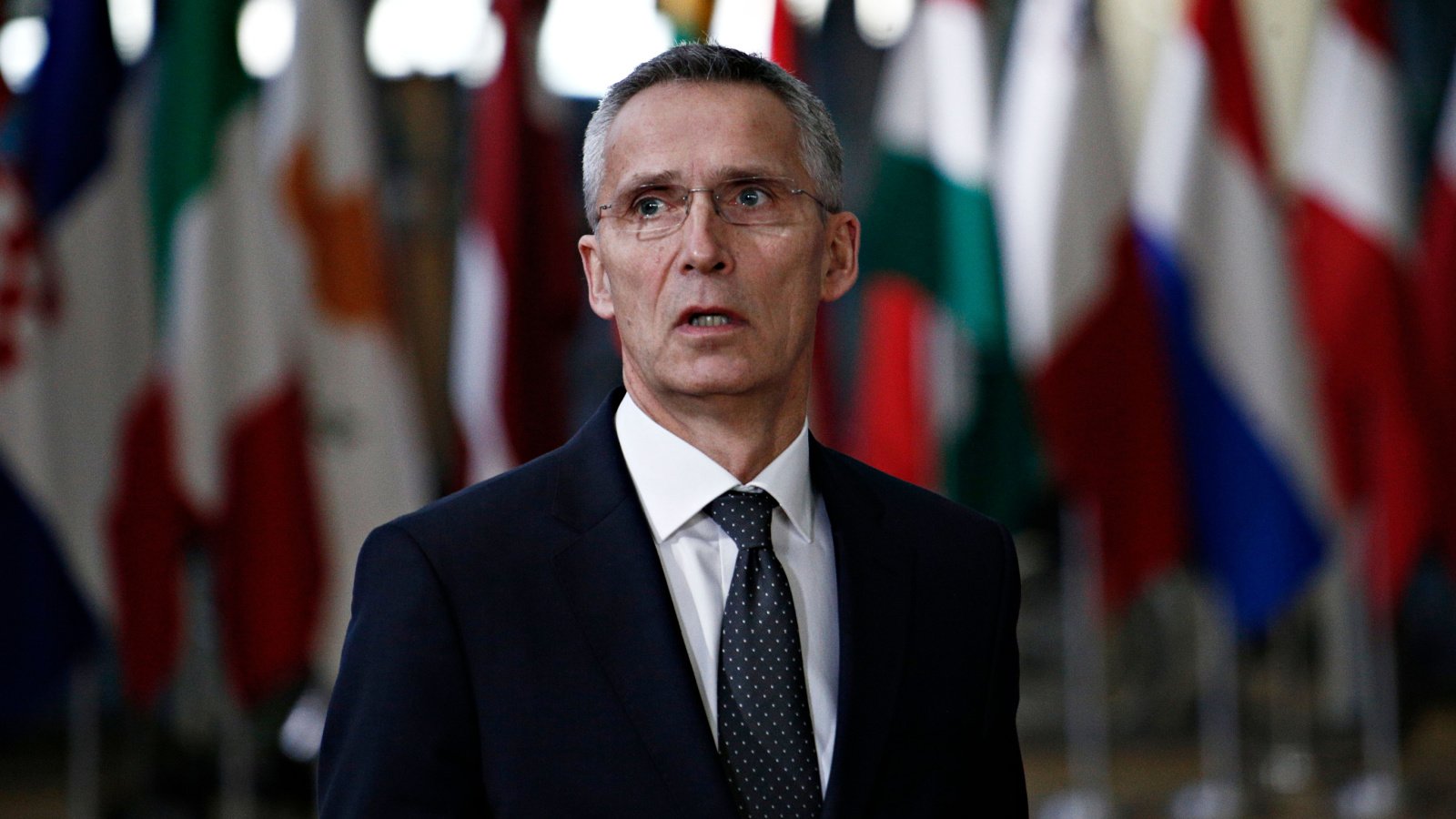 NATO Secretary General Jens Stoltenberg Alexandros Michailidis Shutterstock