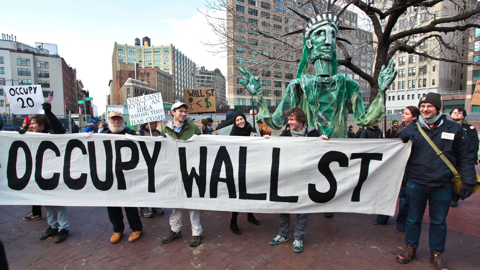 NYC New York City Occupy Wall Street Protest a katz shutterstock