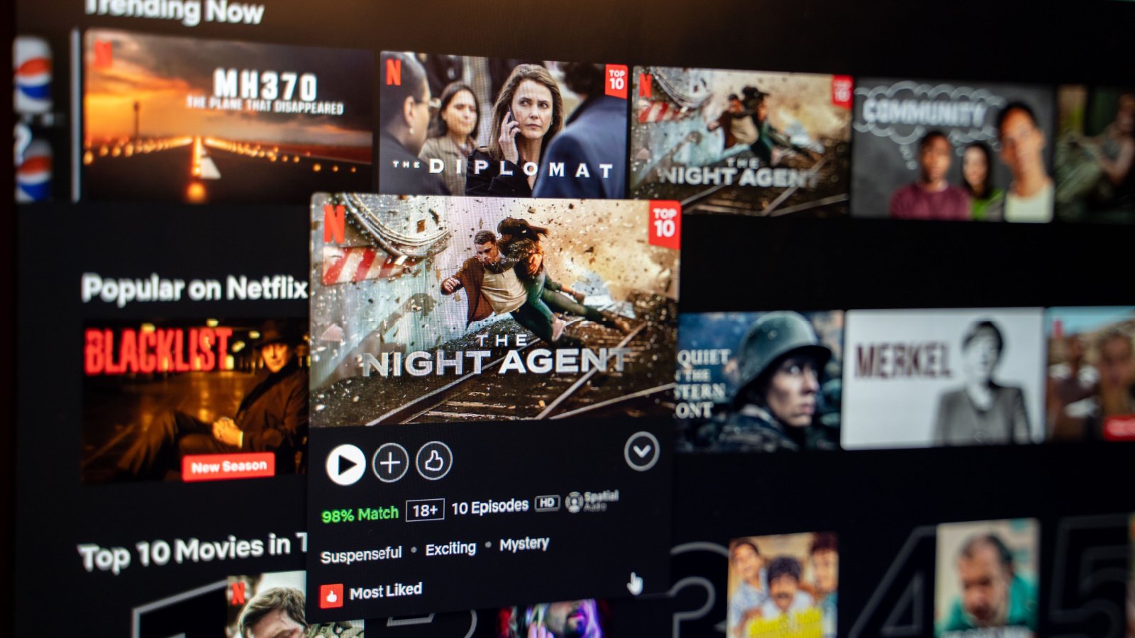 Netflix The Night Agent Streaming Erman Gunes Shutterstock