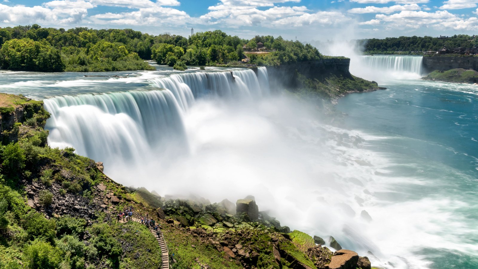 Niagara falls between United States of America and Canada Jam Norasett Shutterstock