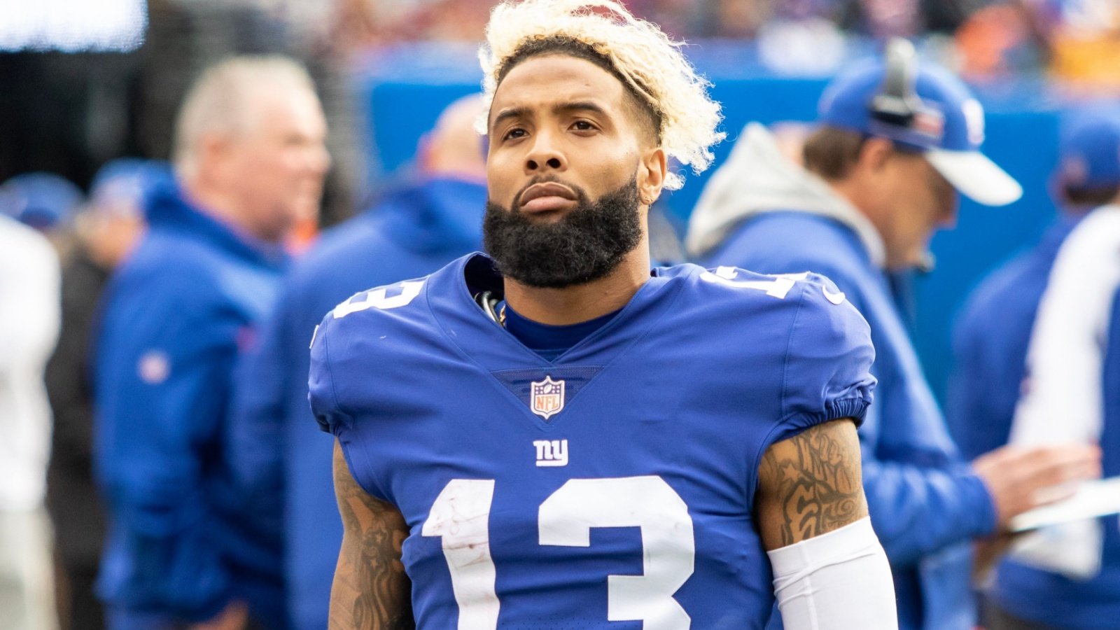 Odell Beckham Jr. New York Giants Arturo Holmes Shutterstock