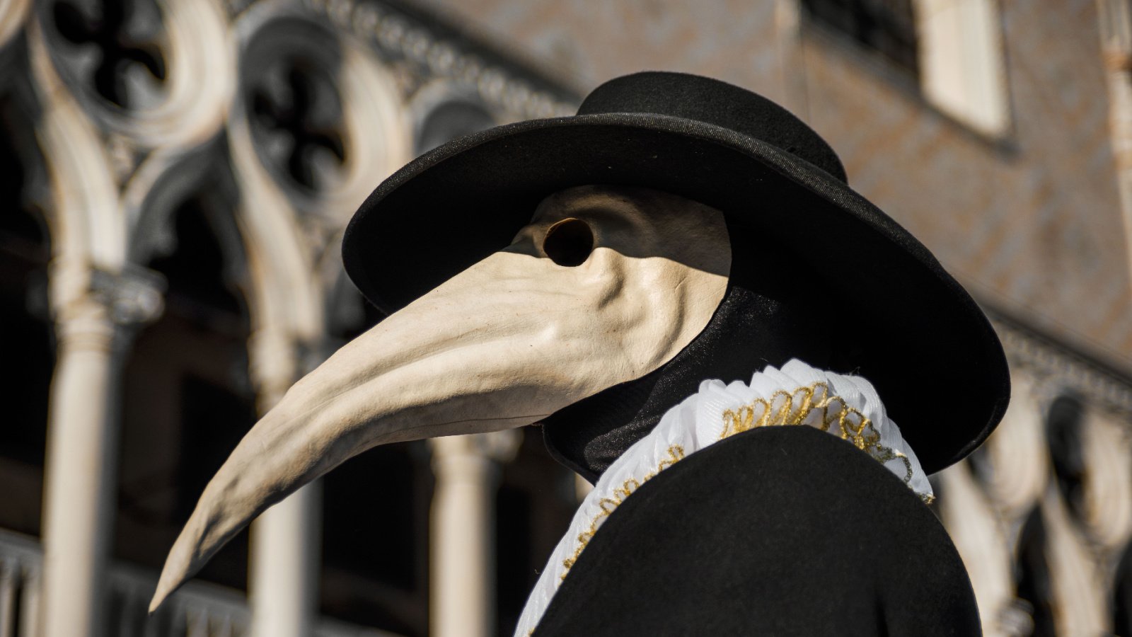 Plague Doctor Mask venice carnival Cris Foto Shutterstock