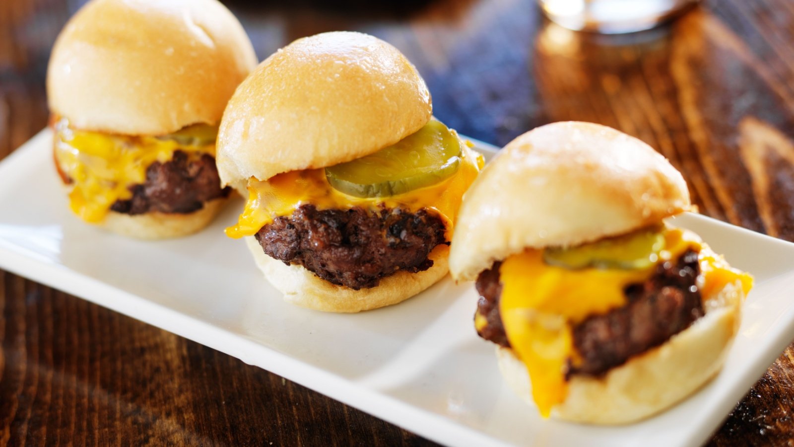 Plating Miniature Burger Sliders Joshua Resnick Shutterstock