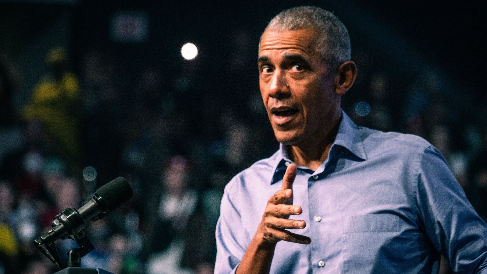 Politician Barack Obama 2022 Rally Speech ZB Photos Shutterstock