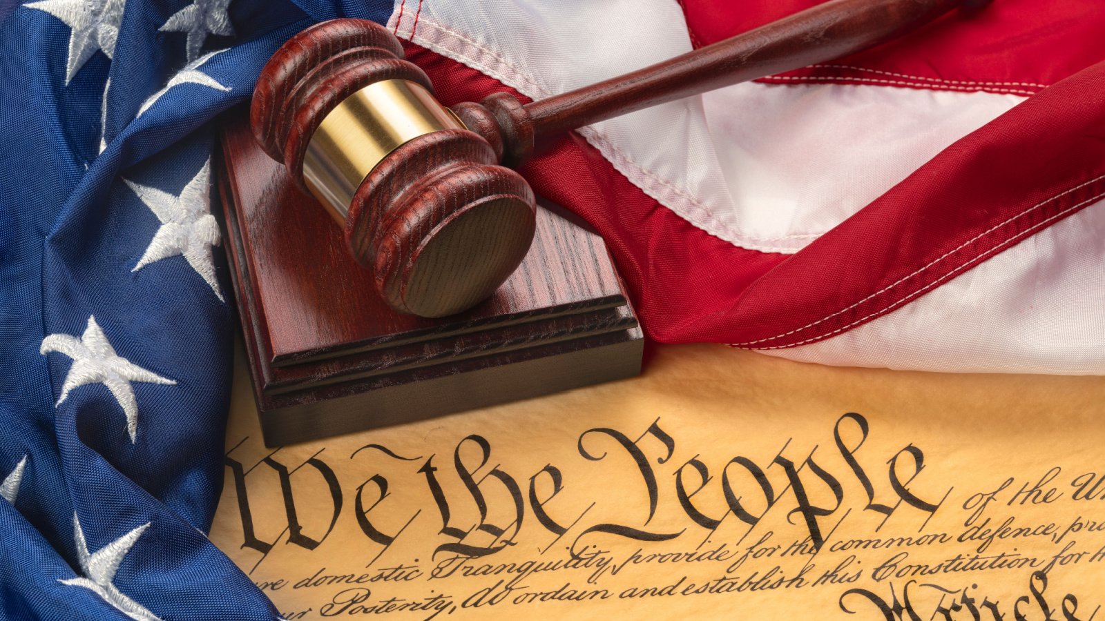 Preamble US Constitution Government Politics Court Gavel Joe Belanger Shutterstock