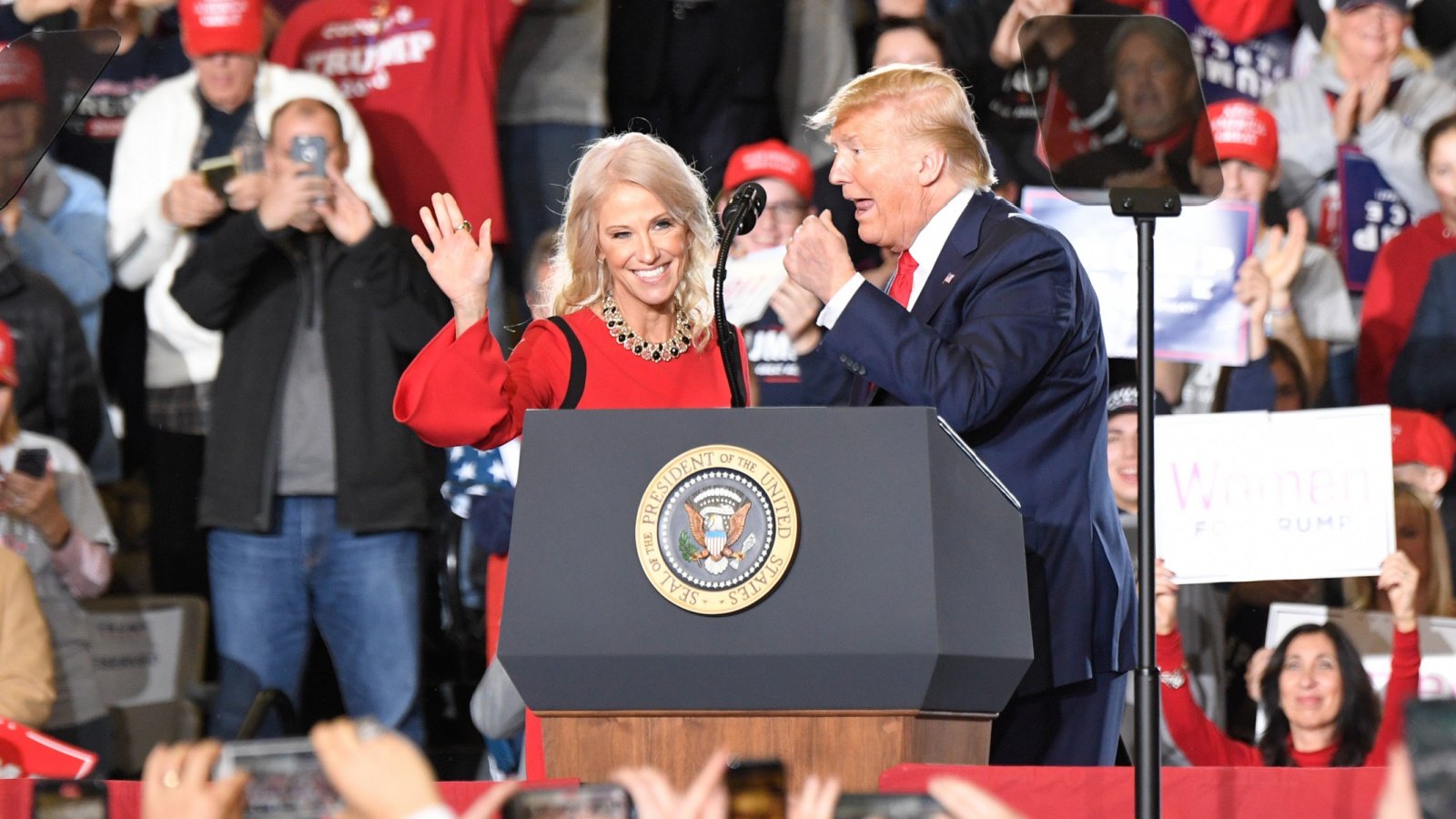 President Donald J. Trump Kellyanne Conway Ron Adar Shutterstock