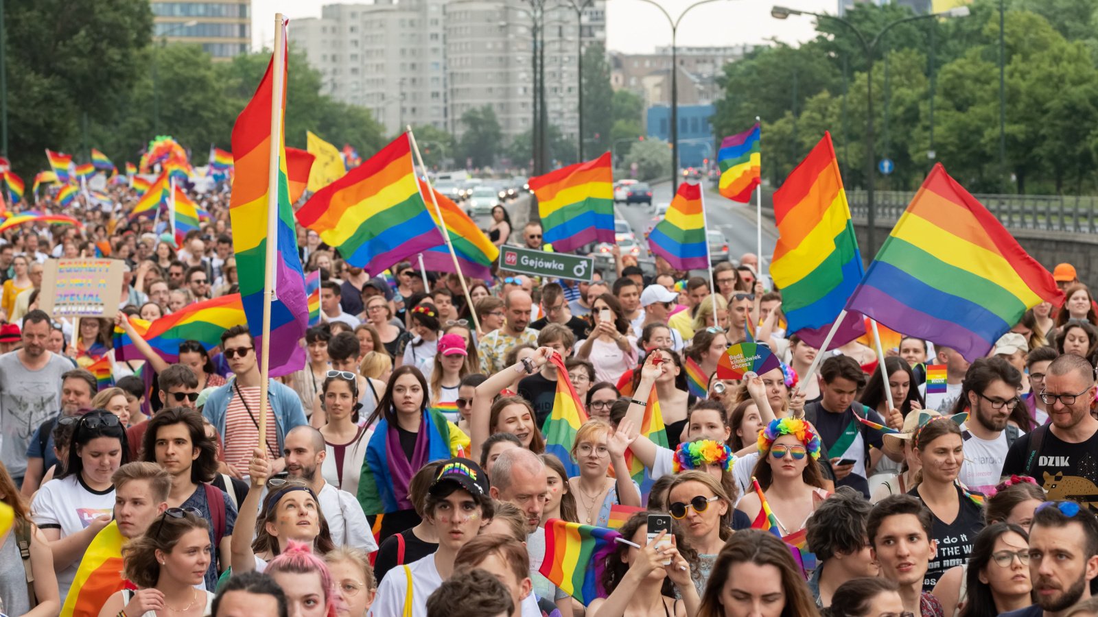 Pride LGBT parade gay rights rally Mazur Travel Shutterstock