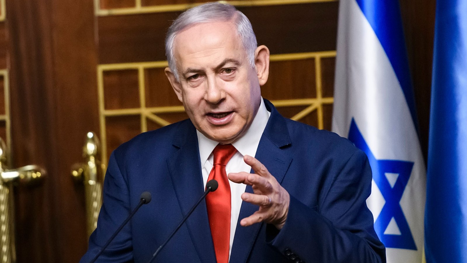 Prime Minister of Israel Benjamin Netanyahu paparazzza shutterstock