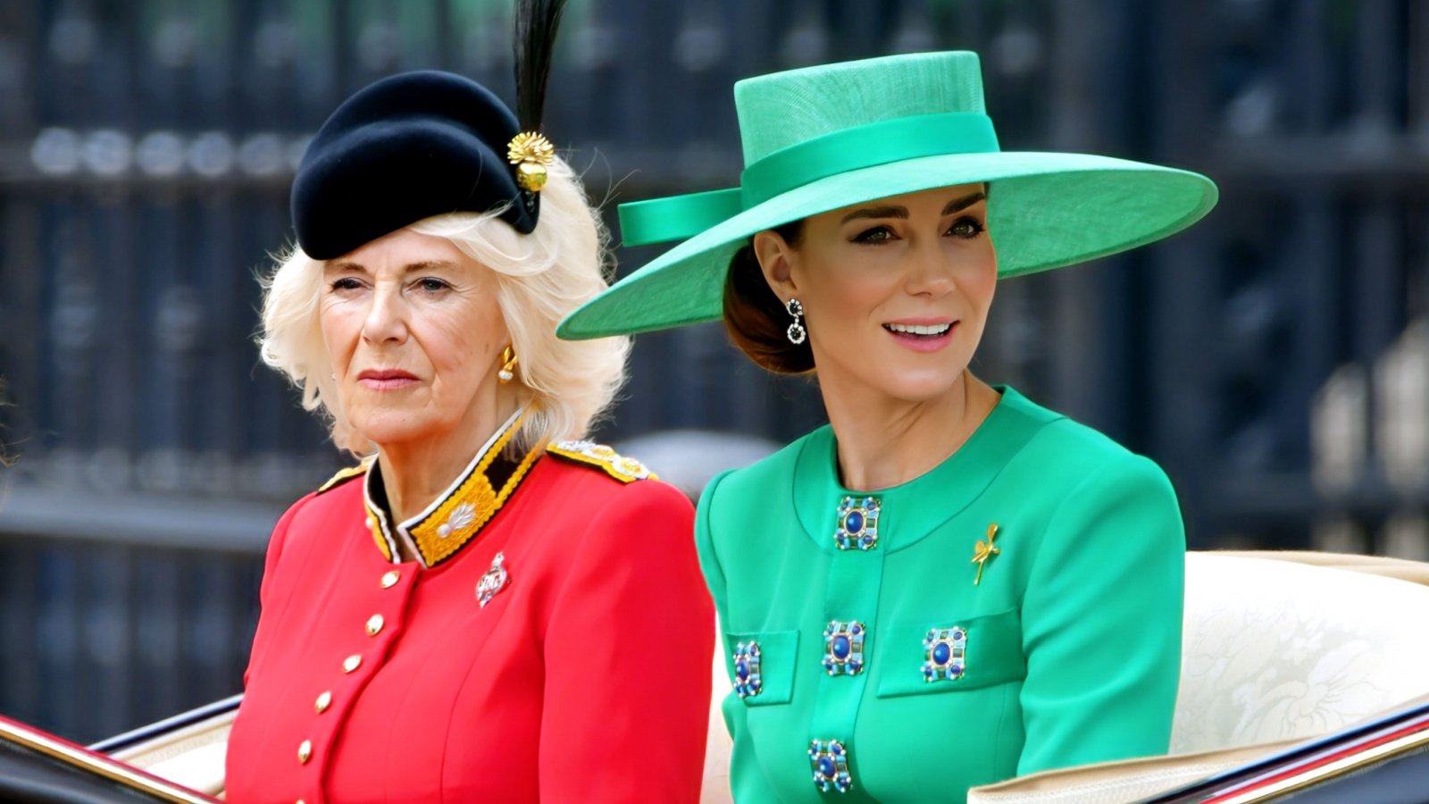 Queen Camilla and the Princess of Wales Kate Middleton Catherine Pete Hancock Shutterstock