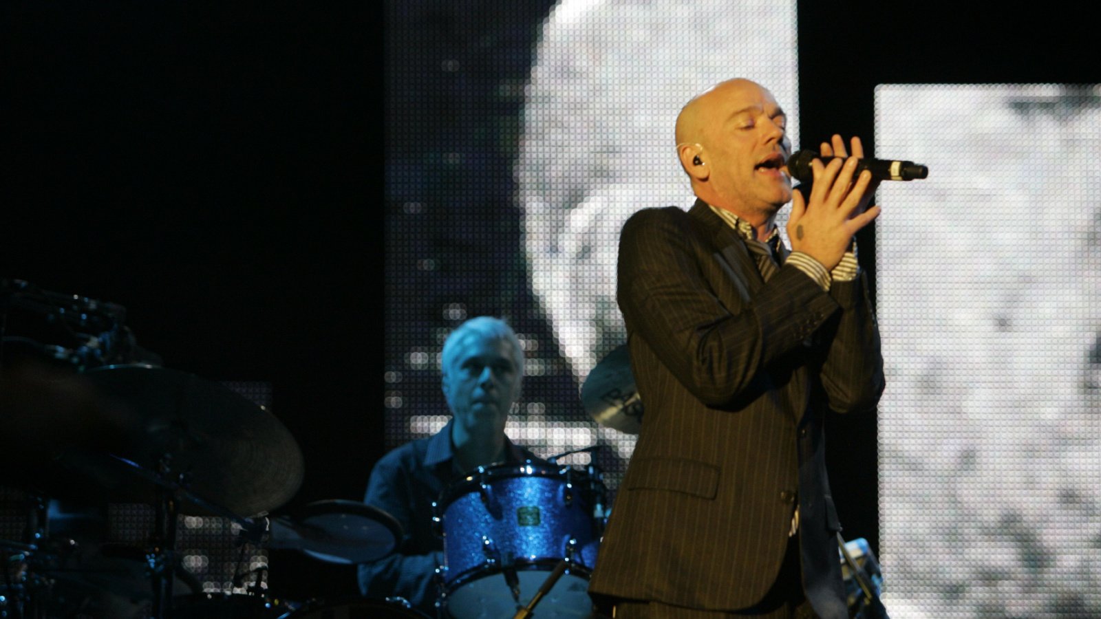 R.E.M. band Performing 2008 Northfoto Shutterstock