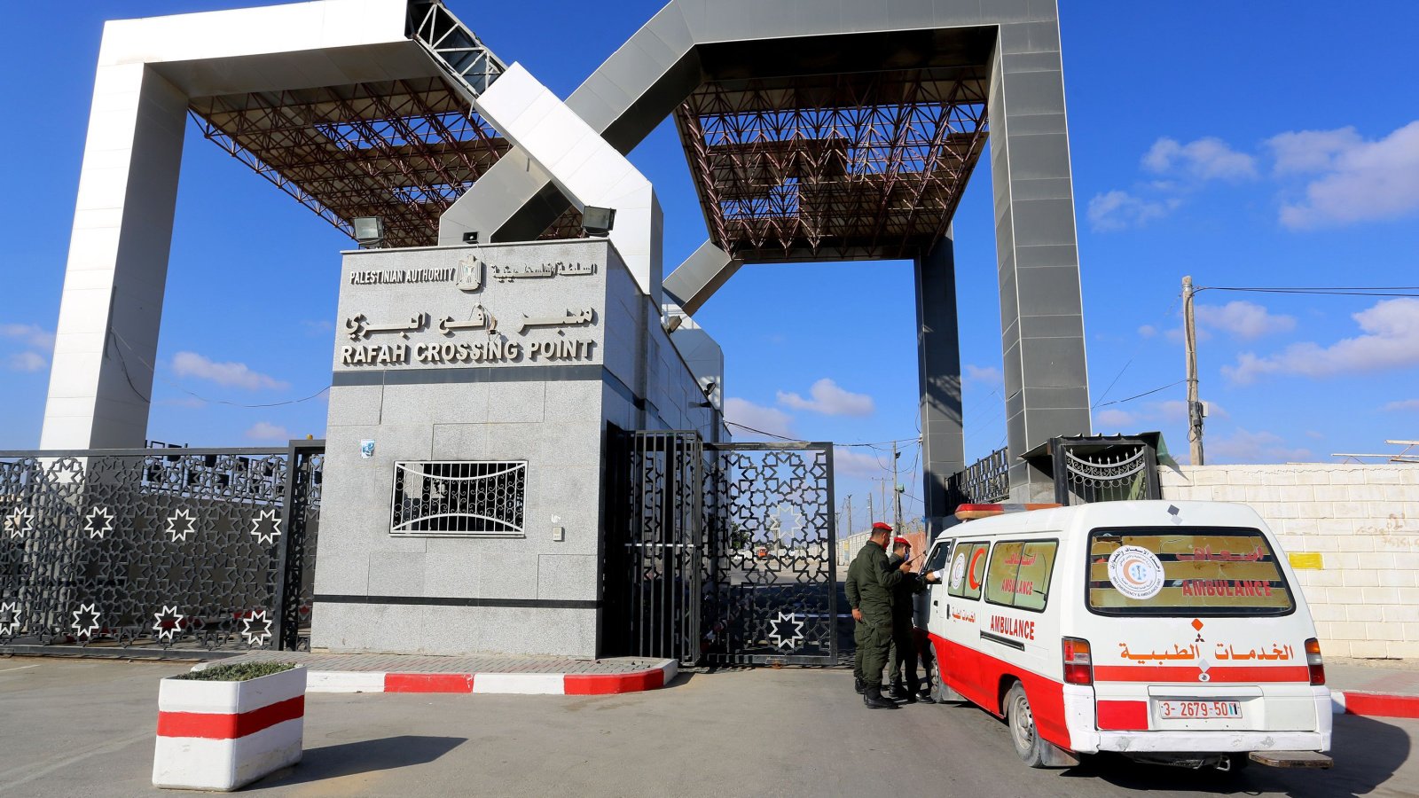 Rafah crossing to Egypt Rafah border crossing in the southern Gaza Strip Anas Mohammed Shutterstock