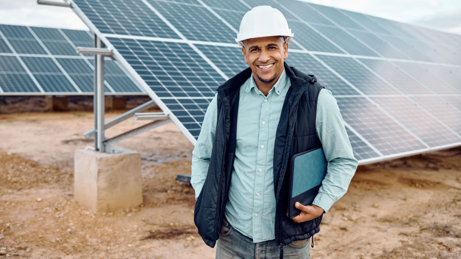 Renewable Energy Solar Technician Engineer PeopleImages.com Yuri A Shutterstock