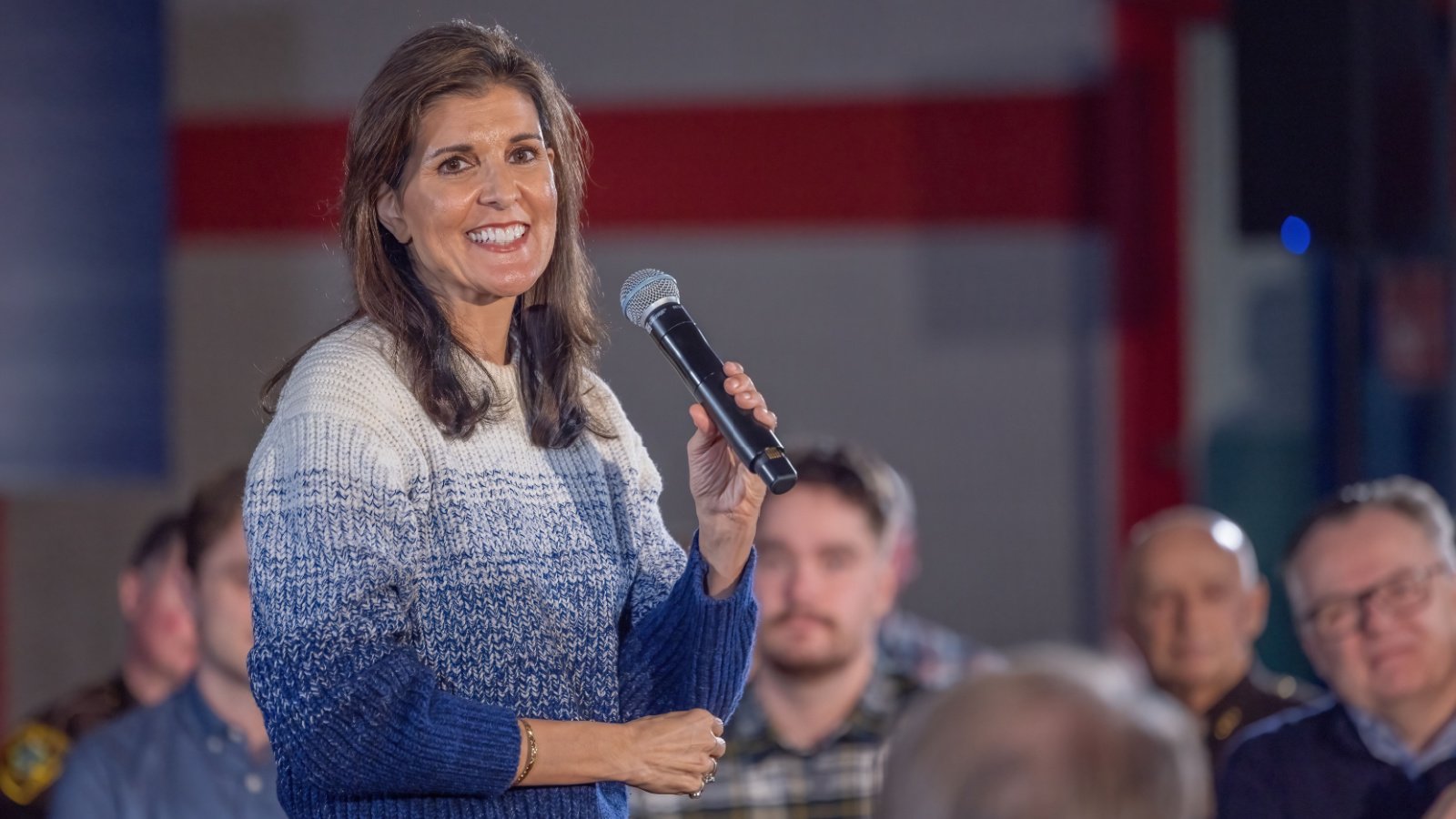 Republican presidential candidate Nikki Haley campaign Ben Von Klemperer Shutterstock