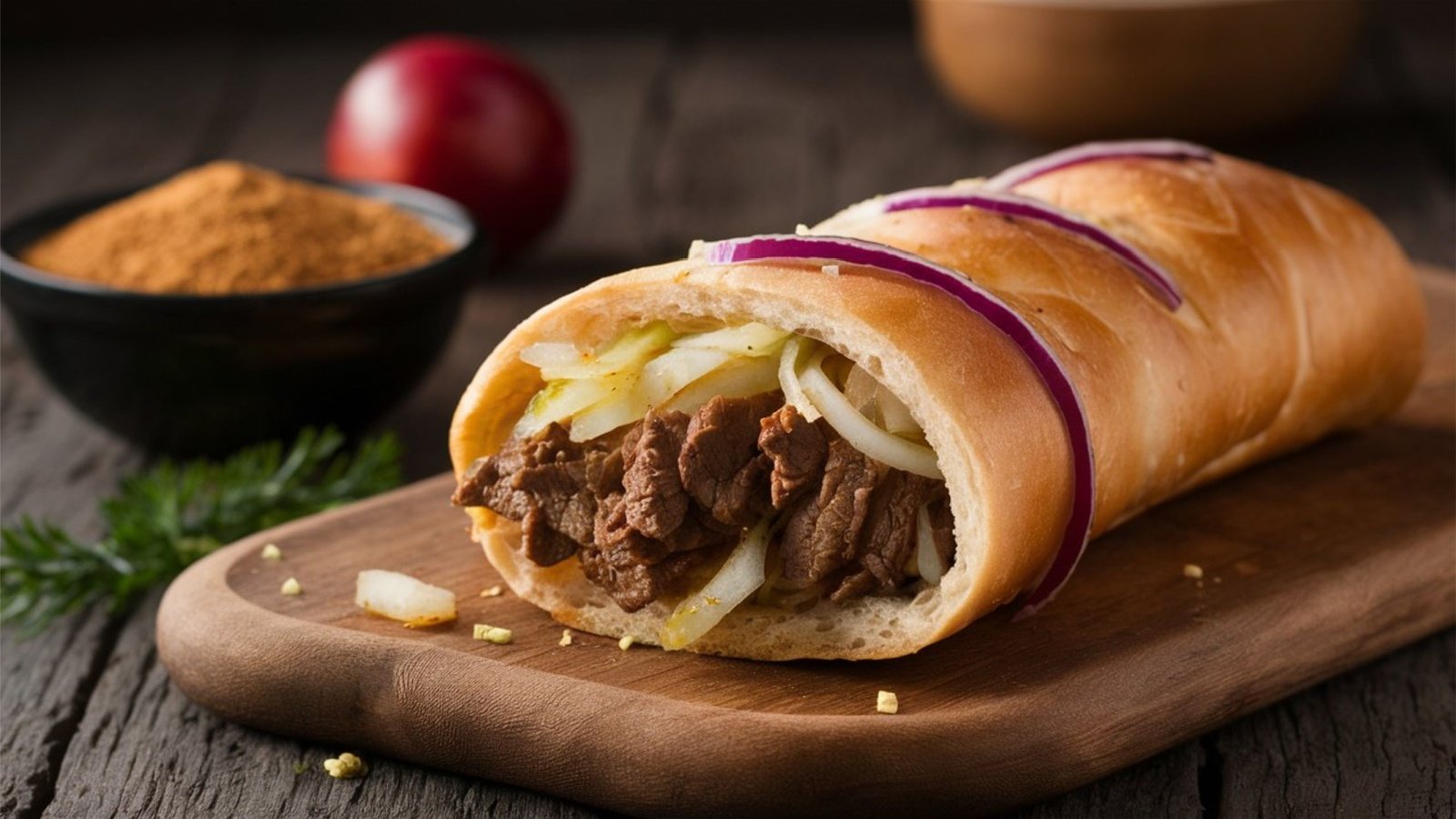 Runza Nebraska sandwich with beef cabbage onions and seasoning Jack7 7 Shutterstock