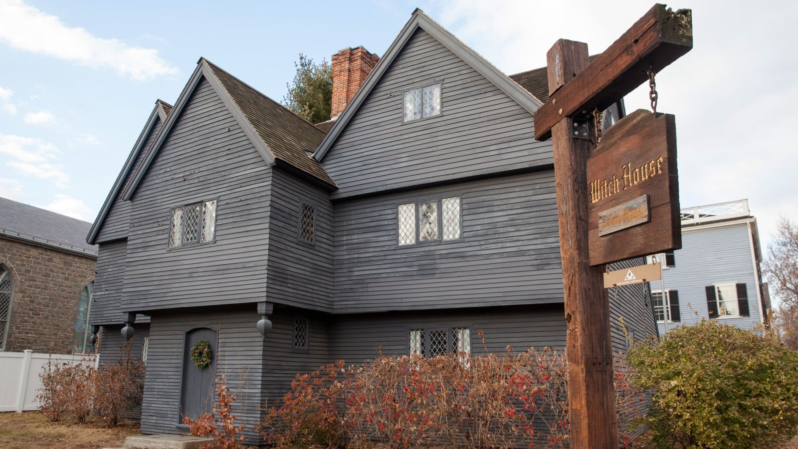 Salem Massachusetts witch house halloween AlessandroV Shutterstock