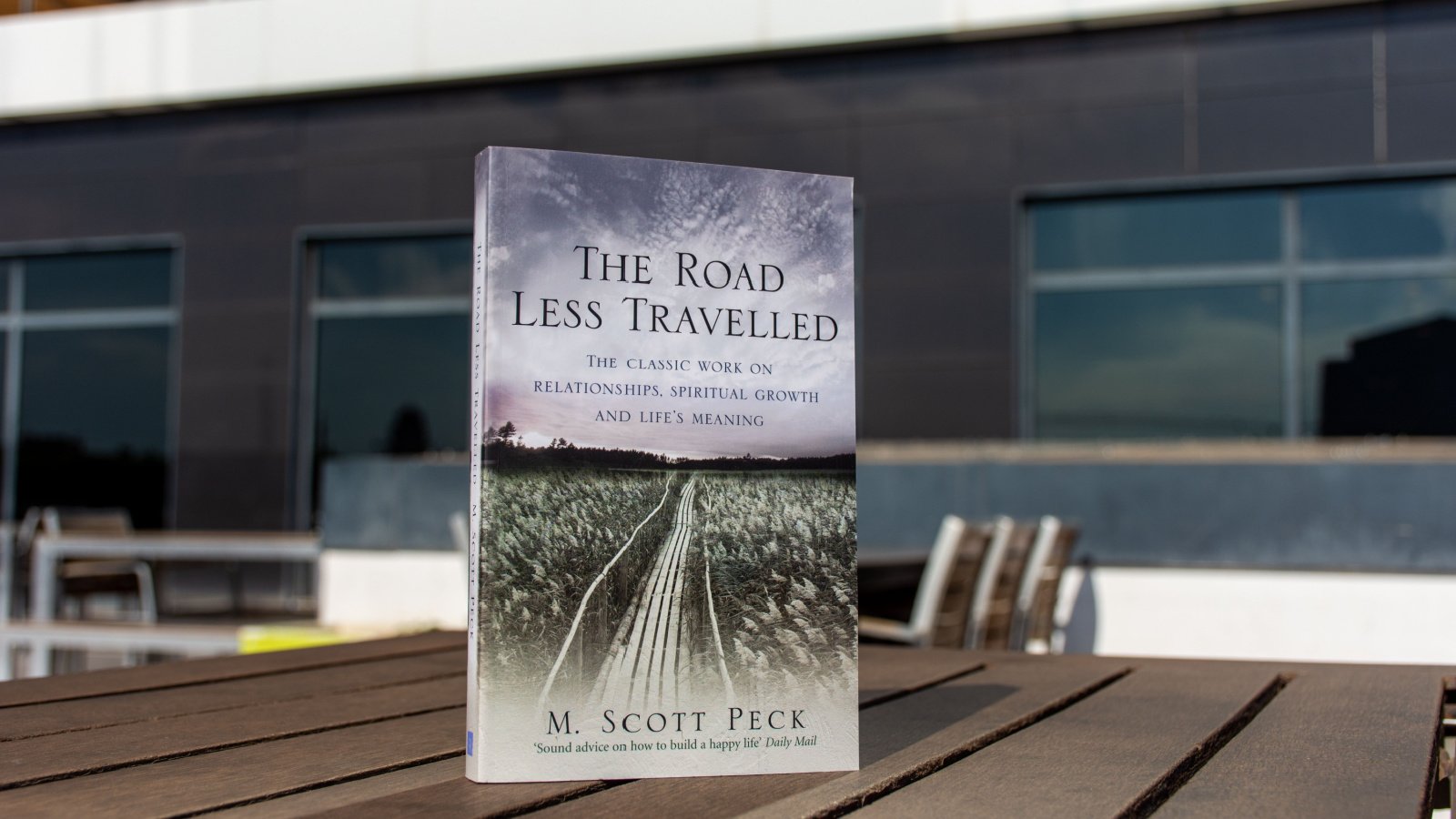 Scott Peck's The Road Less Traveled book hamdi bendali shutterstock Scott Peck's The Road Less Traveled book hamdi bendali shutterstock