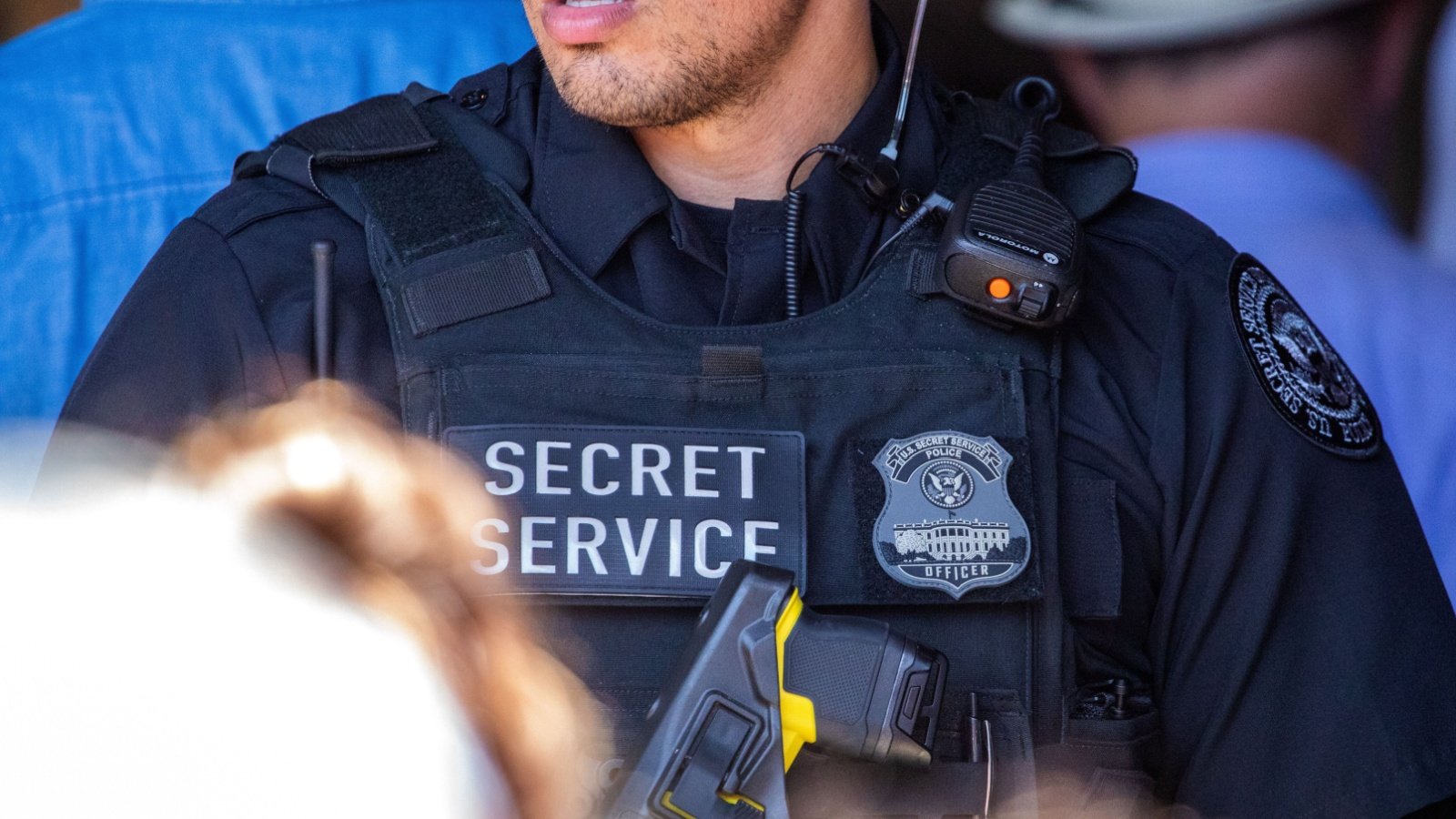 Secret Service agent guards security Juli Hansen Shutterstock