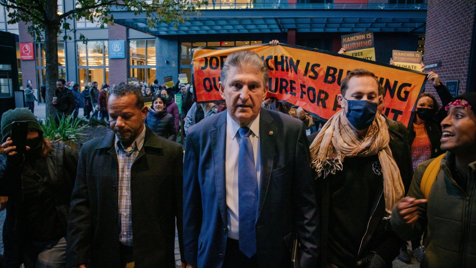 Senator Joe Manchin Democrat Congress Politics Climate Activists Rachael Warriner Shutterstock