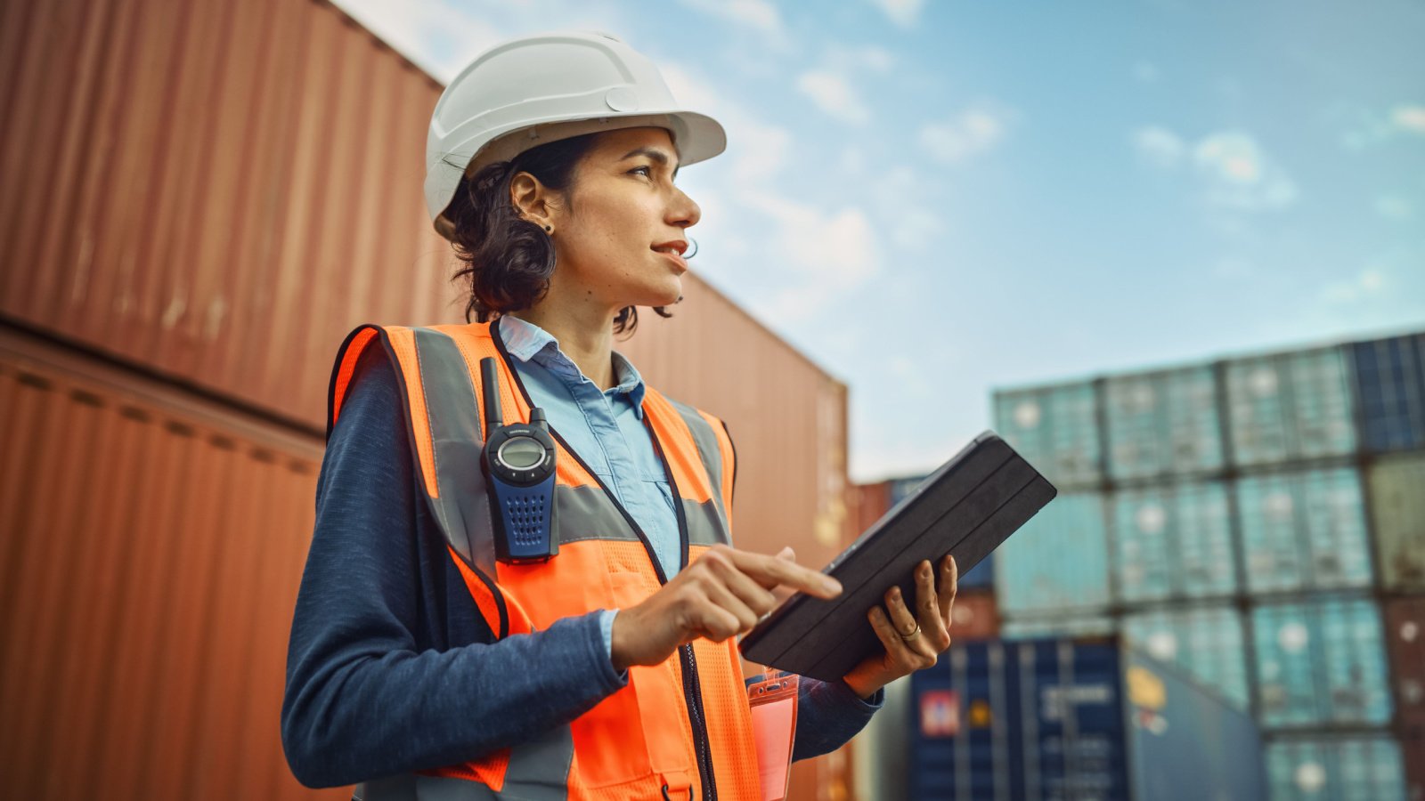 Shipping Container Job Work Inspector Engineer Gorodenkoff Shutterstock