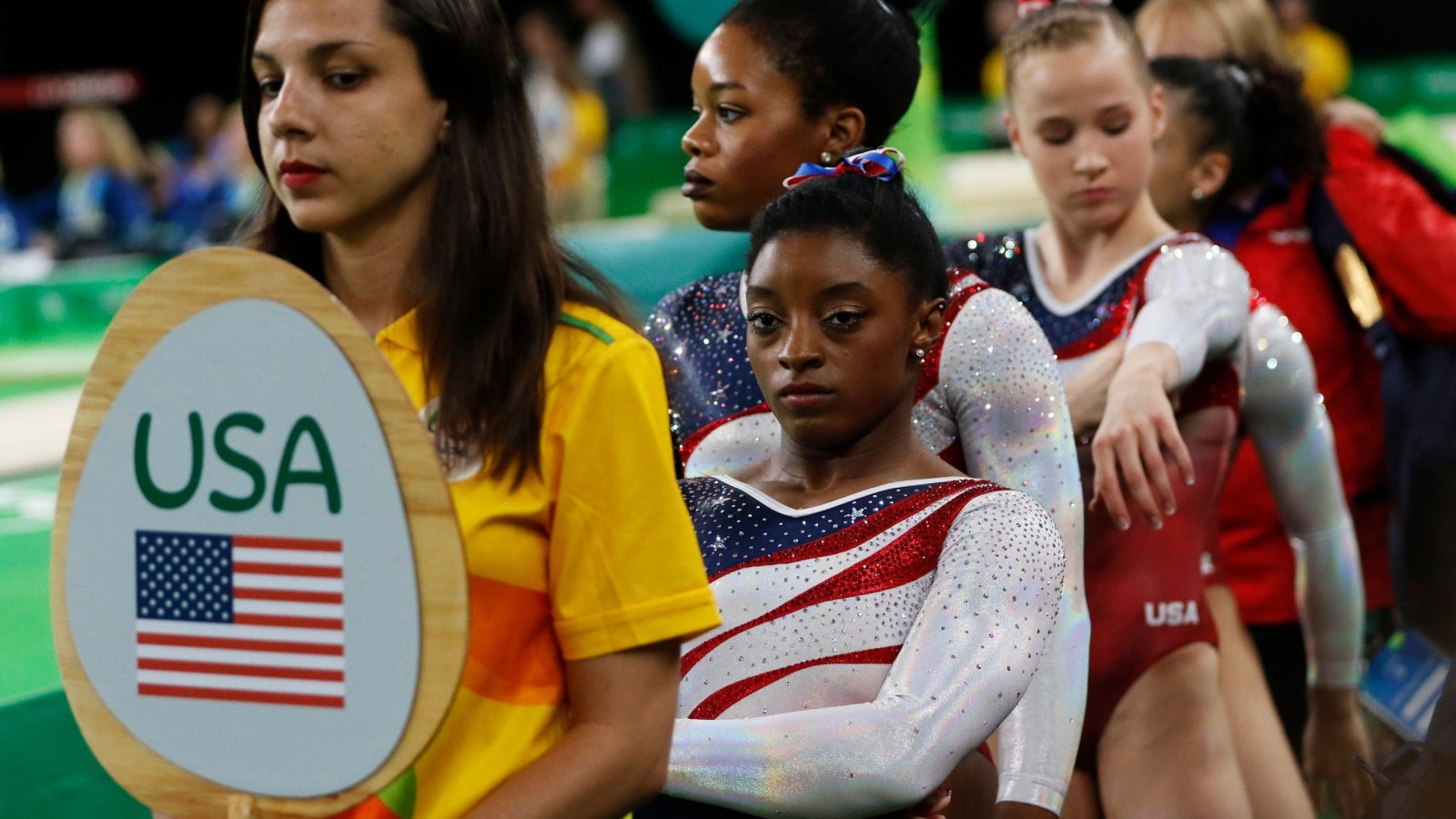 Simone Biles gymnast Olympics Salty View Shutterstock