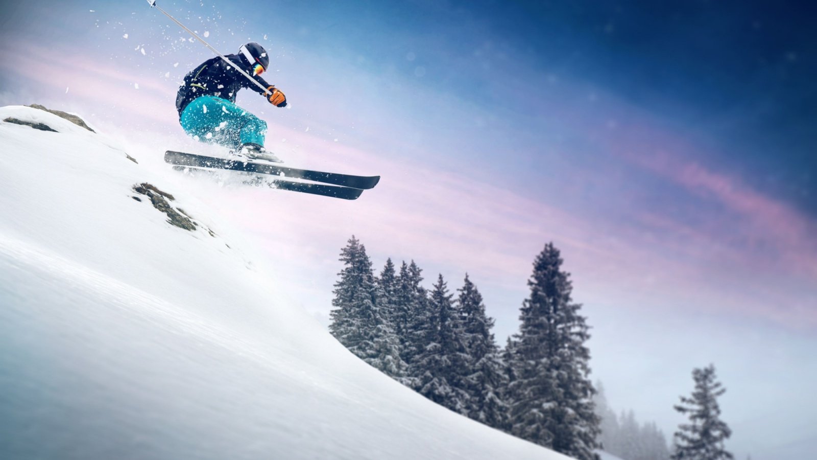 Skiing Jump lassedesignen Shutterstock