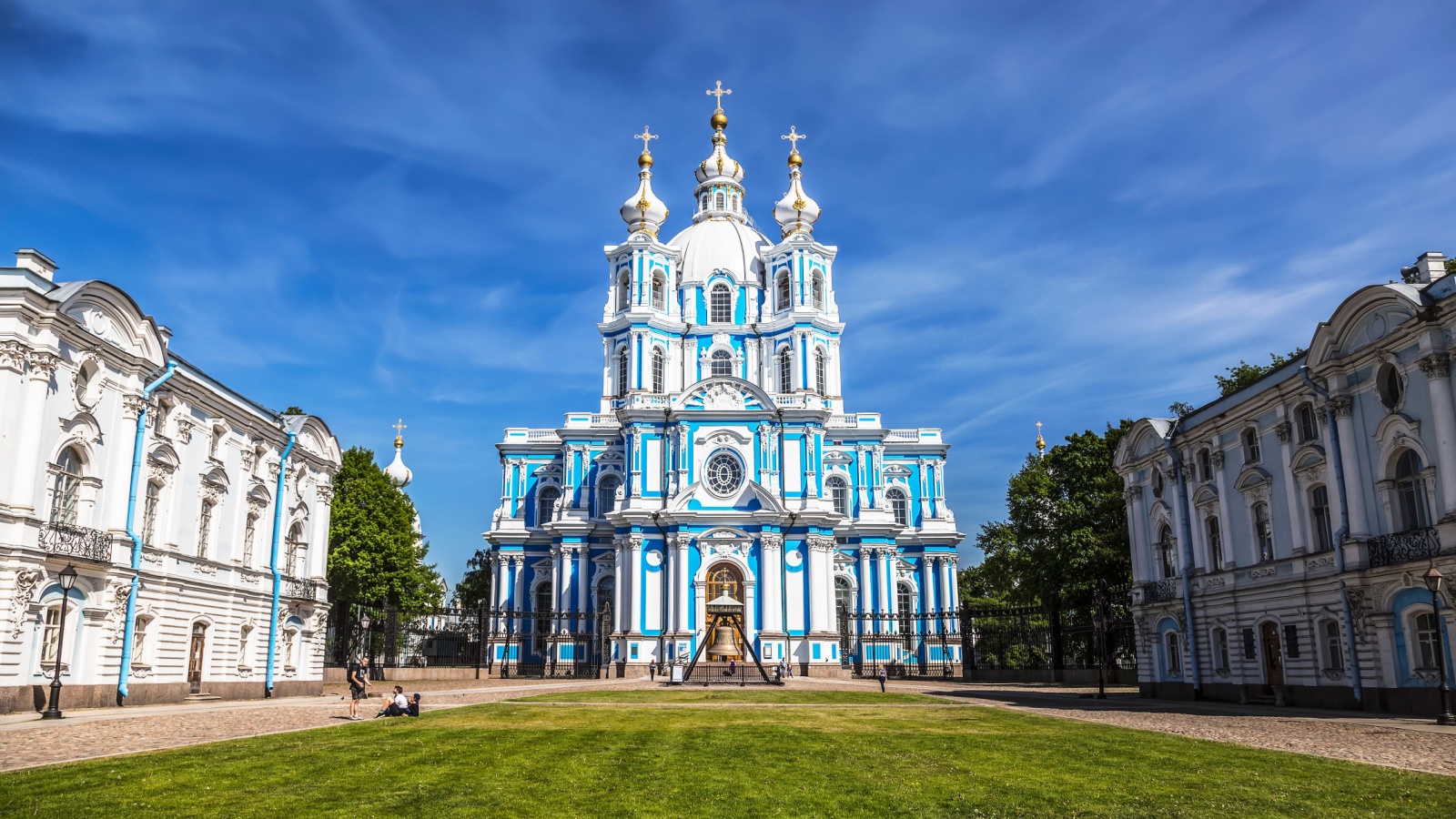 Smolny Resurrection of Christ Cathedral in St. Petersburg. Russia volkova natalia Shutterstock