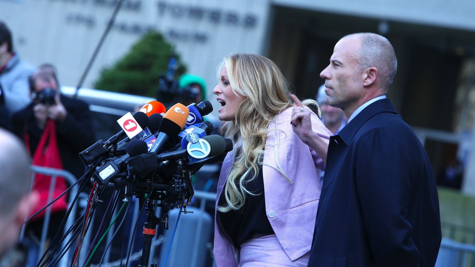 Stormy Daniels Federal Court Appearance a katz Shutterstock