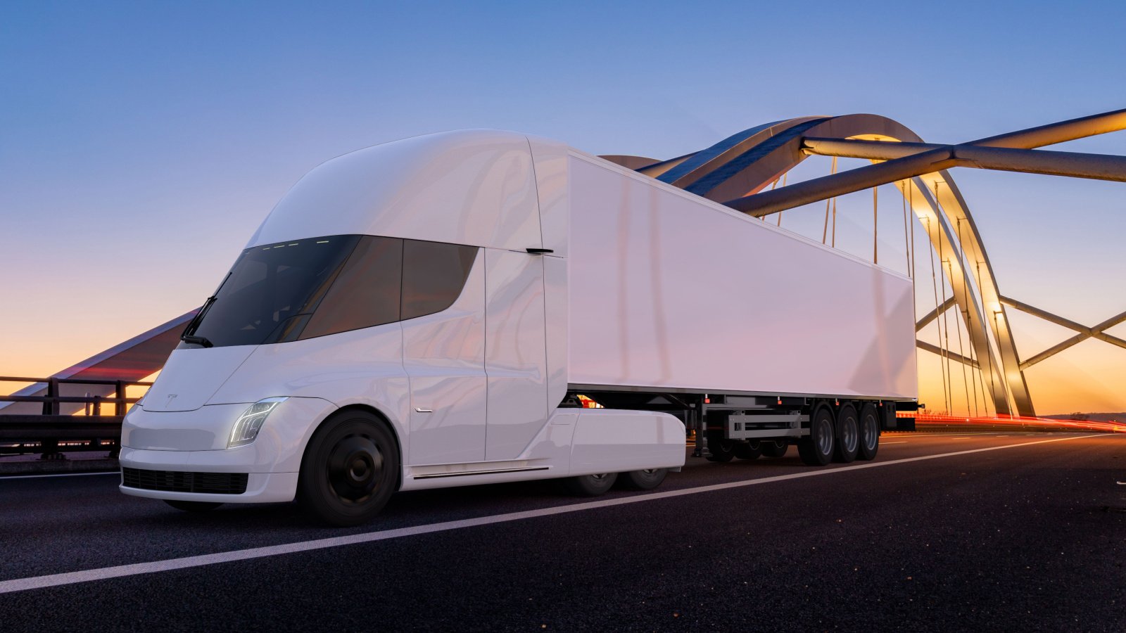 Tesla Semi truck is an all electric battery powered Class 8 semi truck Mike Mareen Shutterstock