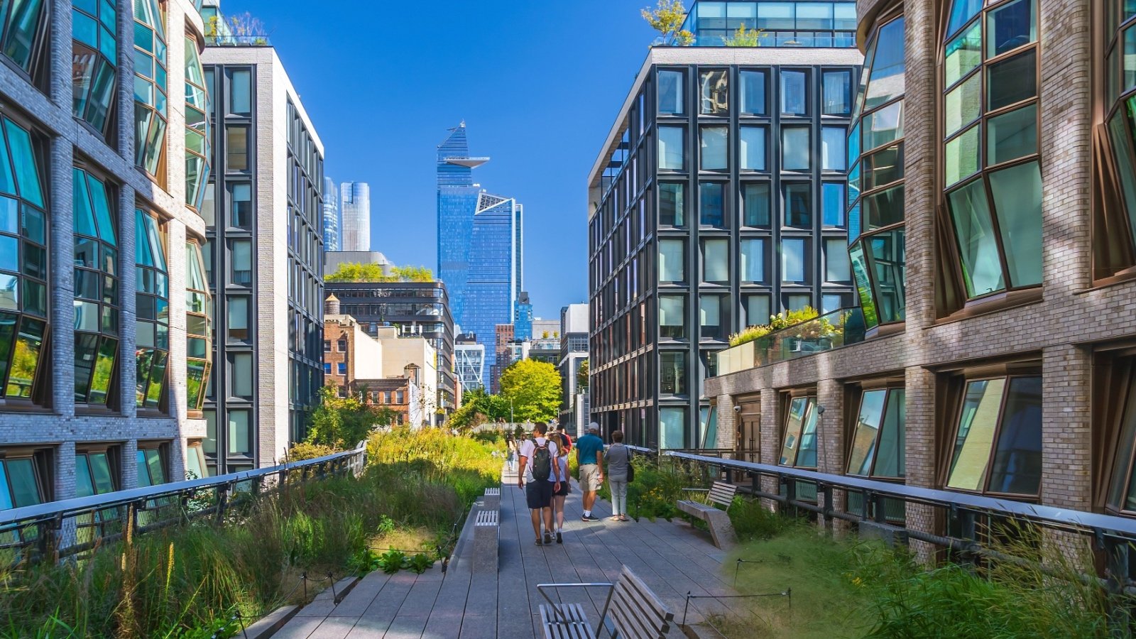 The High Line Public Park Manhattan New York f11photo Shutterstock