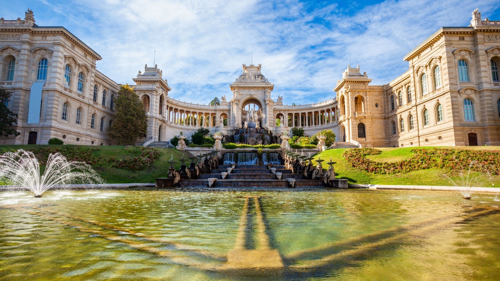 The Palais Longchamp houses the Fine Arts Museum and Natural History Museum of Marseille in France saiko3p Shutterstock