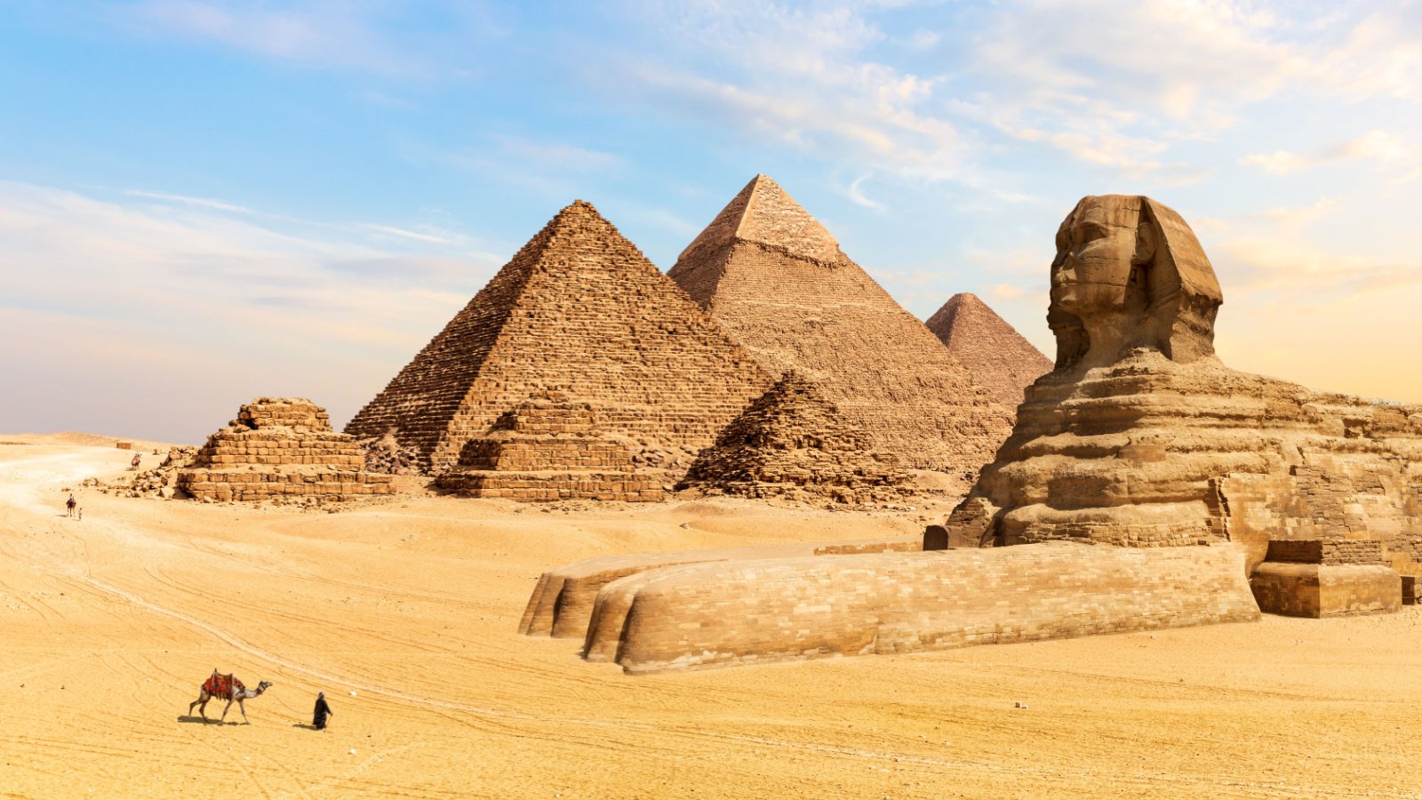 The Pyramids of Giza and the Great Sphinx, Egypt AlexAnton Shutterstock