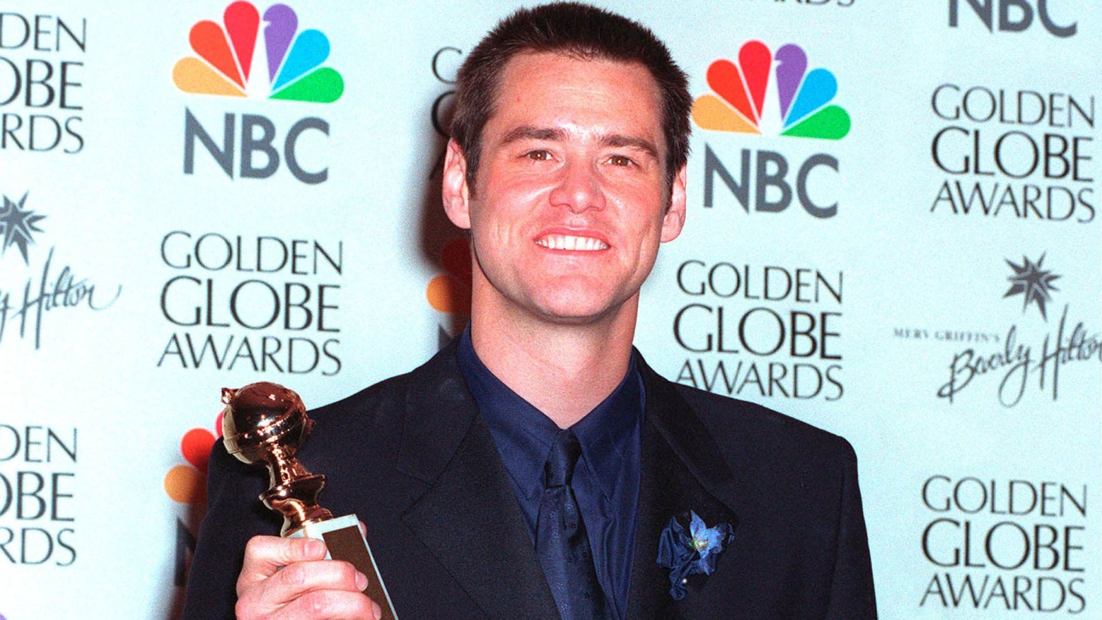 The Truman Show Jim Carrey Golden Globe Featureflash Photo Agency Shutterstock