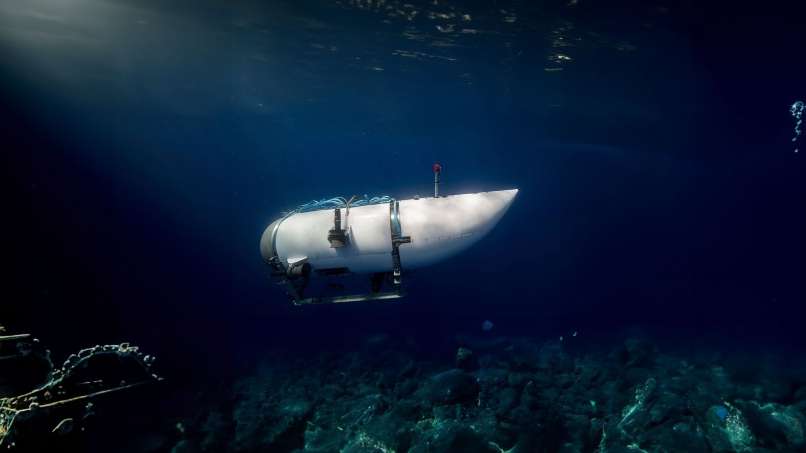 The titan Submarine in sea Amnat phomuang Shutterstock