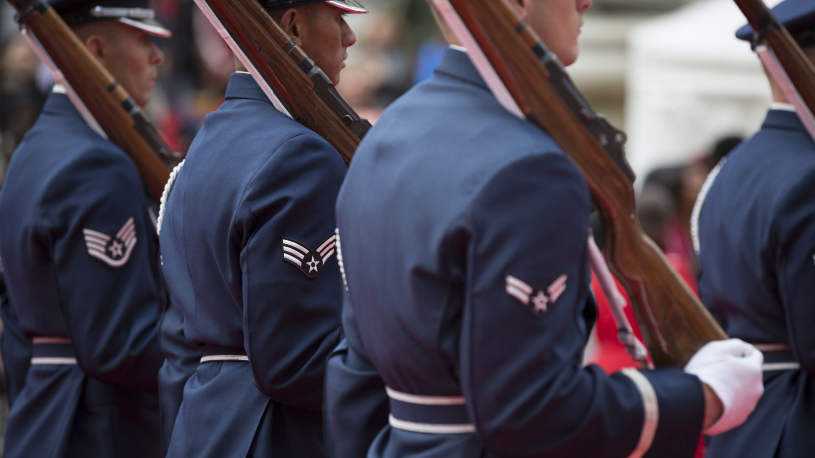 US Air Force Honor Guard Military Glynnis Jones Shutterstock