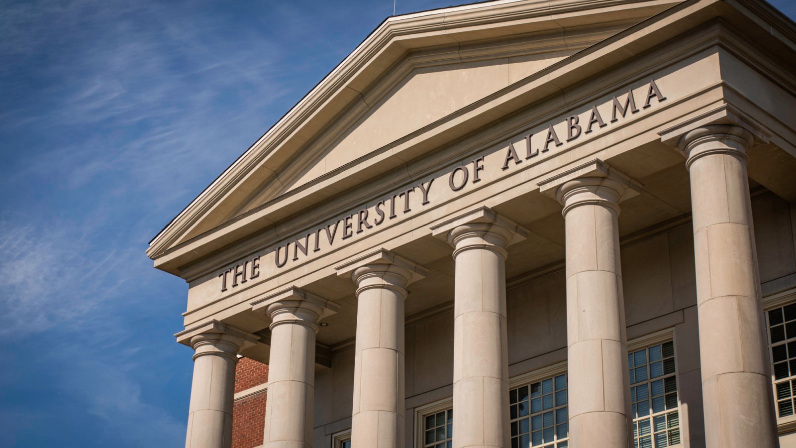 University of Alabama building University of College Shutterstock